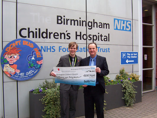 GOLF DAY WIN FOR BIRMINGHAM CHILDRENS' HOSPITAL